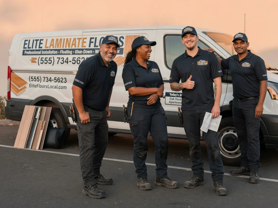 Laminate flooring installation company in Martha, OK